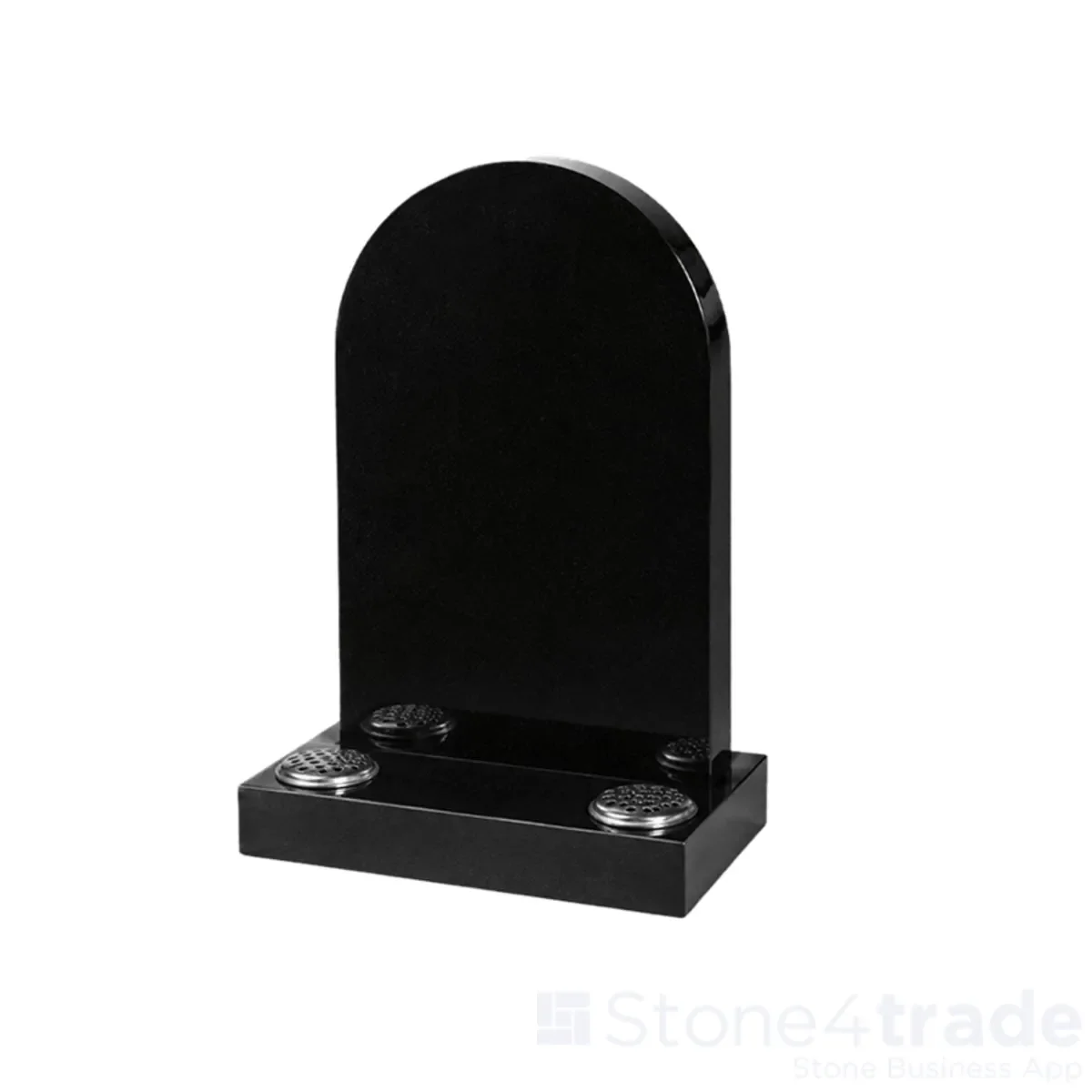 MIDNIGHT BLACK GRANITE OVAL TOP HEADSTONE | MEMORIAL STONE | REIDSTONE GRANITE Tombstones Polished Honed thnh ph h ch minh h ch minh vit nam Stone4trade