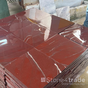 RED MARBLE TILES  Tiles Polished ahmedabad gujarat india Stone4trade